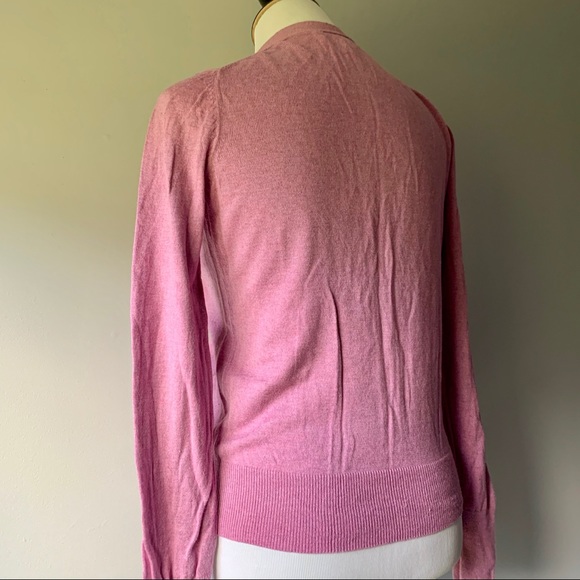 LOFT Light Purple Button Up Cardigan - Picture 8 of 10